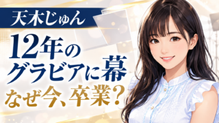 【芸能】天木じゅんグラビア卒業の理由は？今後の芸能活動も調査