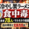 【炎上】割烹こめお食中毒の原因は？患者78人と現在を調査